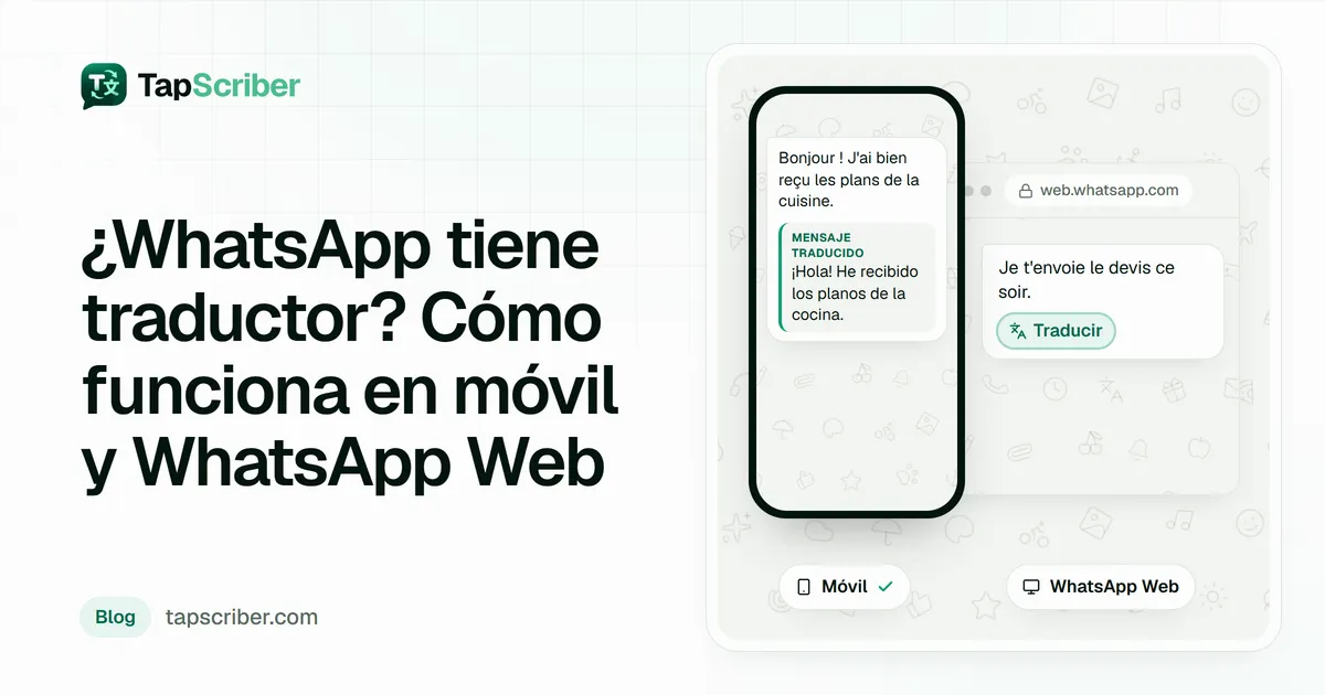 traductor de WhatsApp